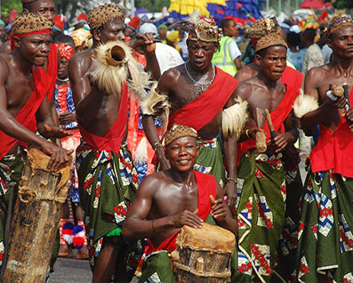 International carnival attendees